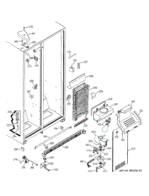 05 - Freezer Section parts for Ge Refrigerator GST20DBMAWW from AppliancePartsPros.com