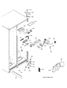 09 - Fresh Food Section parts for Ge Refrigerator GSG25IEMAFWW from AppliancePartsPros.com