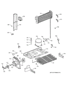 06 - Unit Parts parts for Ge Refrigerator TBG21DADARWW from AppliancePartsPros.com