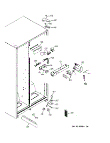 07 - Fresh Food Section parts for Ge Refrigerator GST20DBMACC from AppliancePartsPros.com