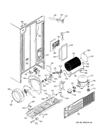 08 - Sealed System & Mother Board parts for Ge Refrigerator GST20IEMAWW from AppliancePartsPros.com