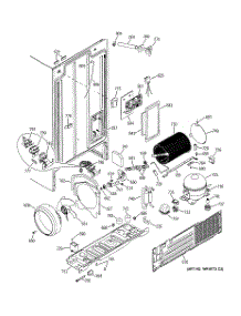 02 - Sealed System & Mother Board parts for Ge Refrigerator GSS22VGMACC from AppliancePartsPros.com