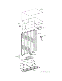 03 - Unit Parts parts for Ge Refrigerator TDX9SNYDRWH from AppliancePartsPros.com
