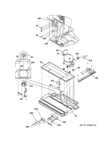 08 - Machine Compartment Assembly parts for Ge Refrigerator GBS22LBMABB from AppliancePartsPros.com