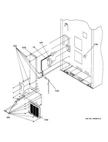 09 - Cabinet Back parts for Ge Refrigerator GBS22LBMABB from AppliancePartsPros.com