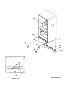 07 - Insulation & Roller Assembly parts for Ge Refrigerator GBS22LBMAWW from AppliancePartsPros.com