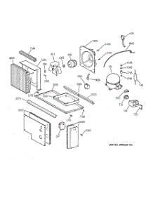 07 - Unit Parts parts for Ge Refrigerator ZIS36NCB from AppliancePartsPros.com