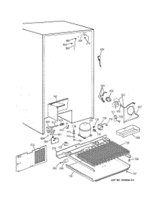 07 - Unit Parts parts for Ge Refrigerator TFK28PFDBAA from AppliancePartsPros.com