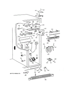 05 - Fresh Food Section parts for Ge Refrigerator TPX24PRDBWW from AppliancePartsPros.com