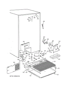 07 - Unit Parts parts for Ge Refrigerator TFK28ZRBHAA from AppliancePartsPros.com