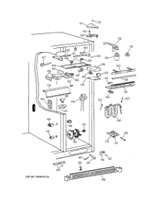 05 - Fresh Food Section parts for Ge Refrigerator TFX30PPDBBB from AppliancePartsPros.com