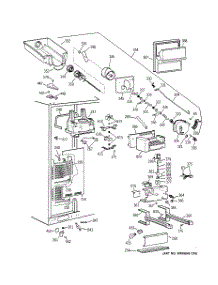 03 - Freezer Section parts for Ge Refrigerator TPG24BFDBWW from AppliancePartsPros.com