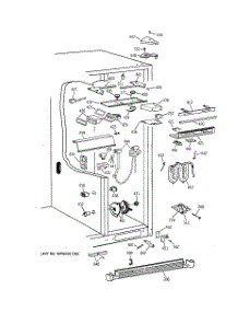 05 - Fresh Food Section parts for Ge Refrigerator TFJ28PFDBAA from AppliancePartsPros.com