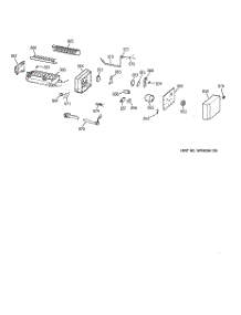 08 - Icemaker Wr30x0328 parts for Ge Refrigerator TPX24BRDBBB from AppliancePartsPros.com