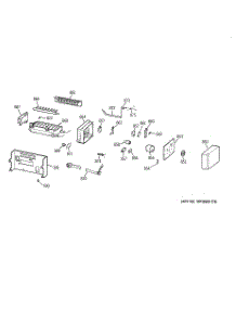 08 - Ice Maker parts for Ge Refrigerator TFK30PRDBWW from AppliancePartsPros.com