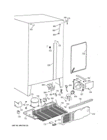 06 - Unit Parts parts for Ge Refrigerator TFEA27RRAAD from AppliancePartsPros.com
