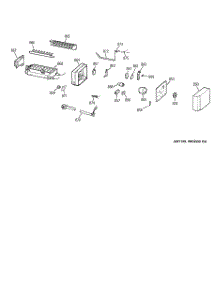 05 - Icemaker Wr30x0330 parts for Ge Refrigerator MSK22ZRDAAA from AppliancePartsPros.com
