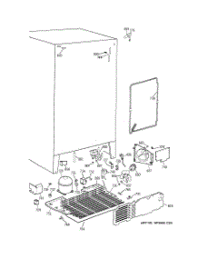 04 - Unit Parts parts for Ge Refrigerator MSK25ZRDAAA from AppliancePartsPros.com