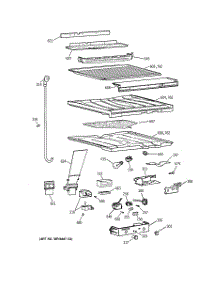 05 - Compartment Separator Parts parts for Ge Refrigerator MTG18GABURWW from AppliancePartsPros.com