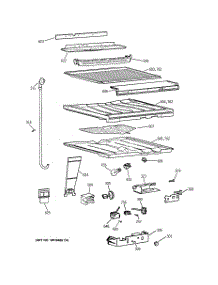 05 - Compartment Separator Parts parts for Ge Refrigerator TBT18JABTRWW from AppliancePartsPros.com