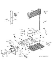 06 - Unit Parts parts for Ge Refrigerator TBT18JABTRWW from AppliancePartsPros.com