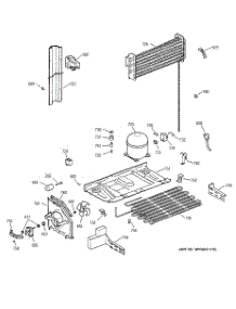 06 - Unit Parts parts for Ge Refrigerator TBX21AABRRBB from AppliancePartsPros.com