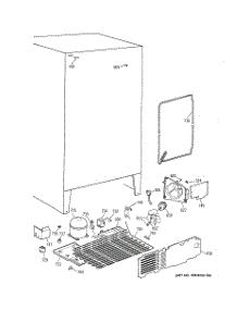 07 - Unit Parts parts for Ge Refrigerator TFX20JABAWW from AppliancePartsPros.com