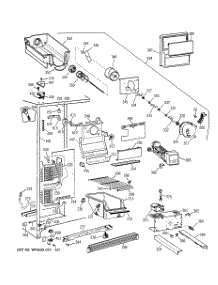 02 - Freezer Section parts for Ge Refrigerator MSZ20GWCKWW from AppliancePartsPros.com