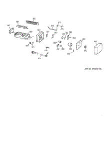 05 - Icemaker Wr30x0330 parts for Ge Refrigerator MSZ20BWBKWW from AppliancePartsPros.com