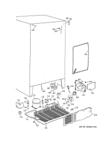 04 - Unit Parts parts for Ge Refrigerator MSG20GWBKWW from AppliancePartsPros.com
