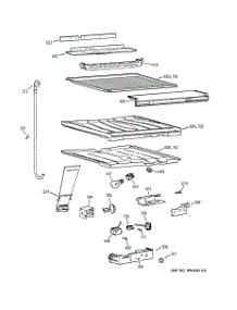 05 - Compartment Separator Parts parts for Ge Refrigerator TBX25PABRRCC from AppliancePartsPros.com