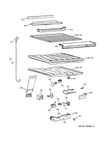 05 - Compartment Separator Parts parts for Ge Refrigerator TBX18CIBRRCC from AppliancePartsPros.com