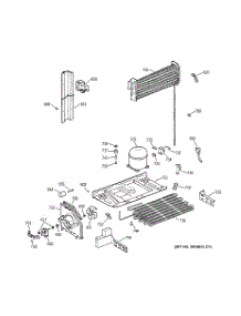 06 - Unit Parts parts for Ge Refrigerator TBX18GIDARWW from AppliancePartsPros.com