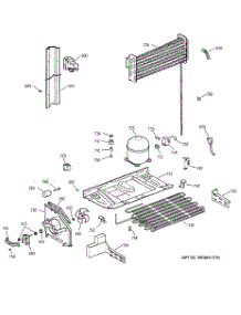 06 - Unit Parts parts for Ge Refrigerator TBX21IABRRCC from AppliancePartsPros.com