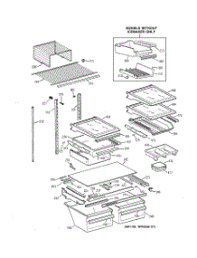 04 - Shelf Parts parts for Ge Refrigerator TBG22PADARWW from AppliancePartsPros.com