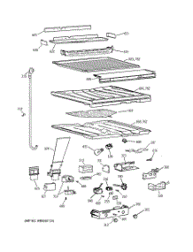 05 - Separator Compartment Parts parts for Ge Refrigerator TBG25PADARWW from AppliancePartsPros.com