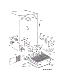 07 - Unit Parts parts for Ge Refrigerator TPX24PBDACC from AppliancePartsPros.com