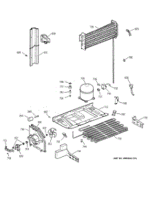 06 - Unit Parts parts for Ge Refrigerator TBX18IIDARCC from AppliancePartsPros.com