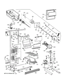 02 - Freezer Section parts for Ge Refrigerator TFZ20JRBKWH from AppliancePartsPros.com