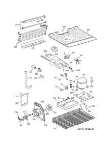 03 - Unit Parts parts for Ge Refrigerator TBX18BADGRAA from AppliancePartsPros.com