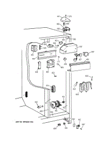 04 - Fresh Food Section parts for Ge Refrigerator TFX25GRCGWW from AppliancePartsPros.com