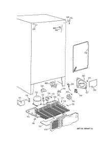 06 - Unit Parts parts for Ge Refrigerator TFX25GRCGWW from AppliancePartsPros.com