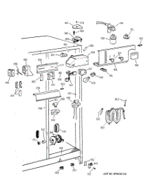 04 - Freezer Section parts for Ge Refrigerator TFX26QPDACC from AppliancePartsPros.com
