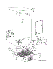 06 - Unit Parts parts for Ge Refrigerator TFX26QPDACC from AppliancePartsPros.com