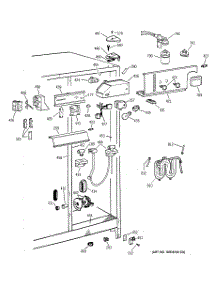 04 - Fresh Food Section parts for Ge Refrigerator TFX26ZPDACC from AppliancePartsPros.com