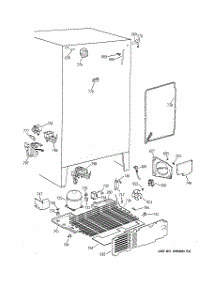 06 - Unit Parts parts for Ge Refrigerator TFX26ZPDACC from AppliancePartsPros.com