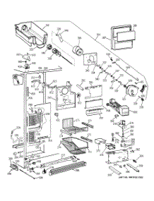03 - Freezer Section parts for Ge Refrigerator TPG21KRDAWS from AppliancePartsPros.com