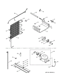 03 - Unit Parts parts for Ge Refrigerator TAX4ANXEWN from AppliancePartsPros.com
