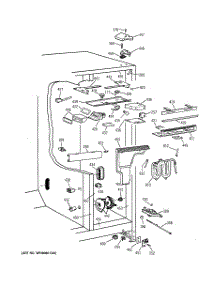 04 - Fresh Food Section parts for Ge Refrigerator TPG21KRCGBS from AppliancePartsPros.com