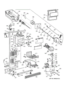 04 - Freezer Section parts for Ge Refrigerator TFX22QPDACC from AppliancePartsPros.com